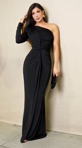 Avyan Maxi Dress - Black